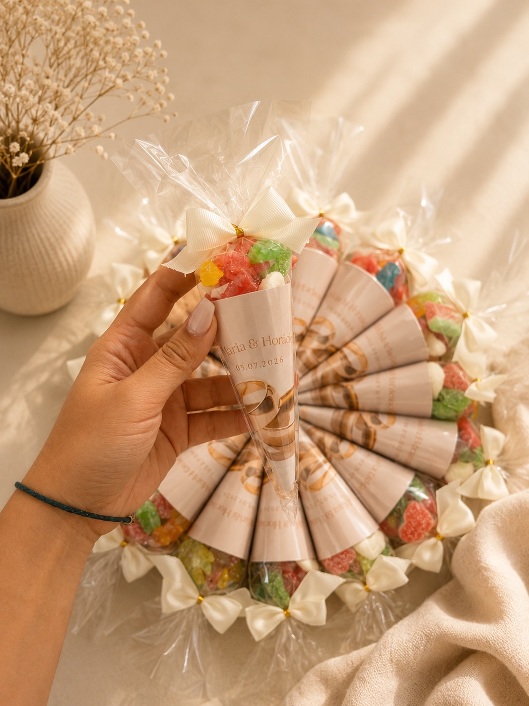 Miminho Doce, cone de doces Love Essences